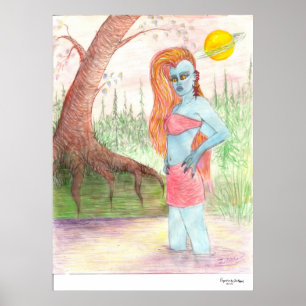 Affiches Mutant Anna Anastasia Original, Art Signature