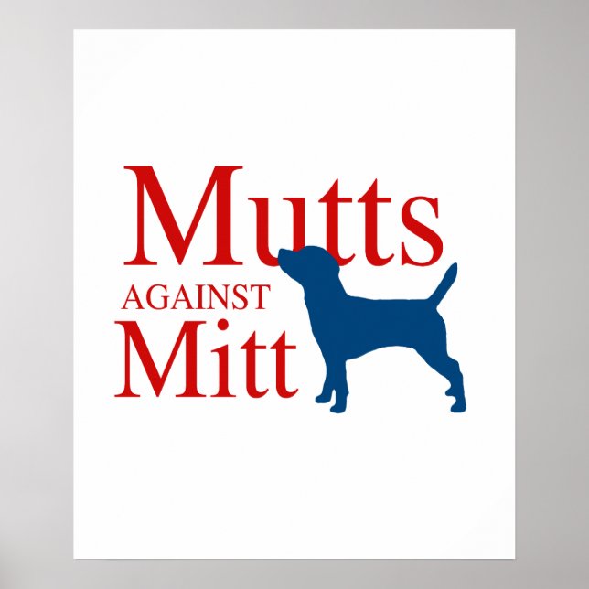 Affiches Mutts contre Mitt (Devant)