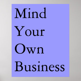 AFFICHES MYOB