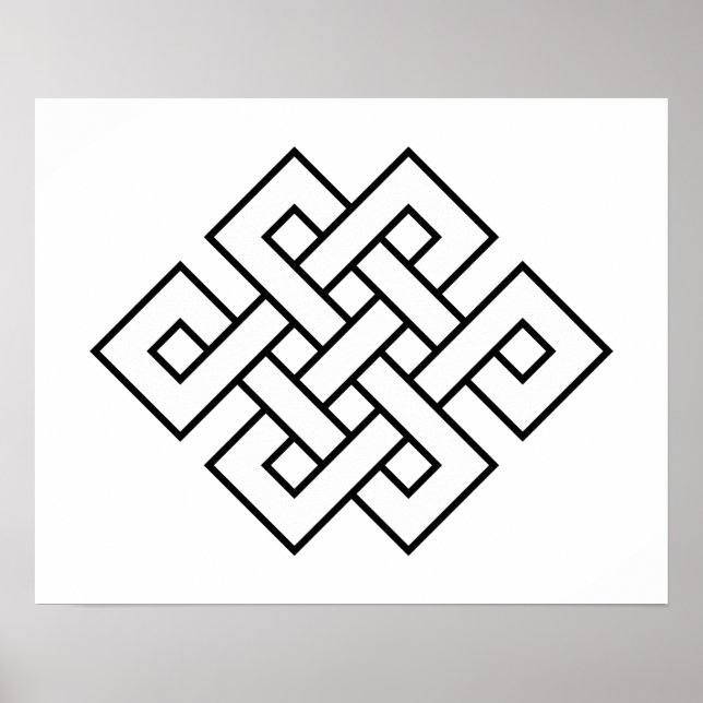 Affiches Mystic Knot - B&W 1 (Devant)