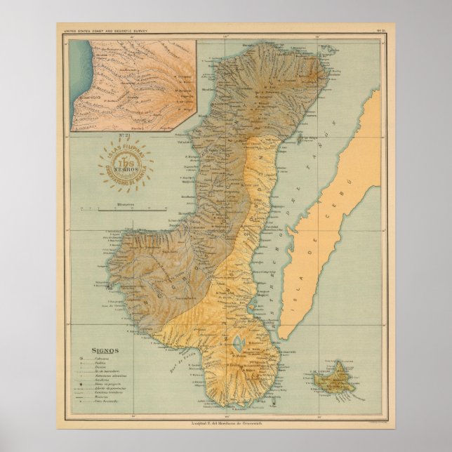 Affiches N° 21 Negros (Devant)