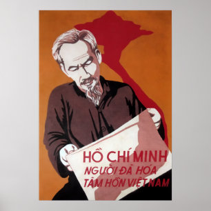 Affiches N. VIETNAM - HO CHI MINH - ÂME des VIETNAMIENS
