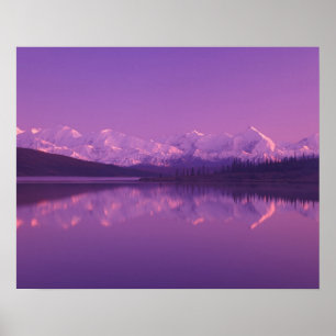 Affiches NA, États-Unis, Alaska, Parc national Denali, Wond