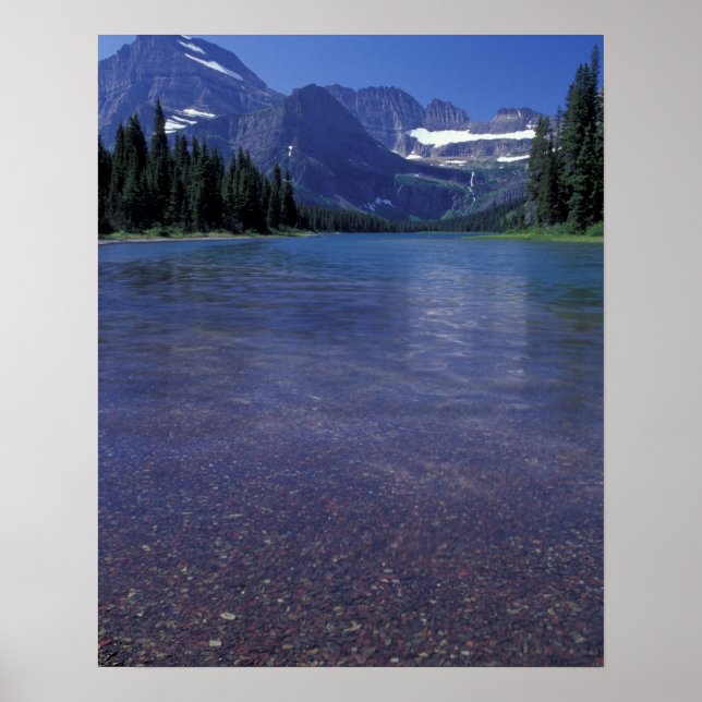 Affiches NA, USA, Montana, Glacier National PArk. (Devant)