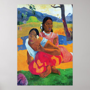 Affiches Nafea Faaipoipo, 1892