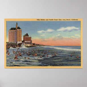 Affiches Nageurs par Villa Riviera & Pacific Coast Club