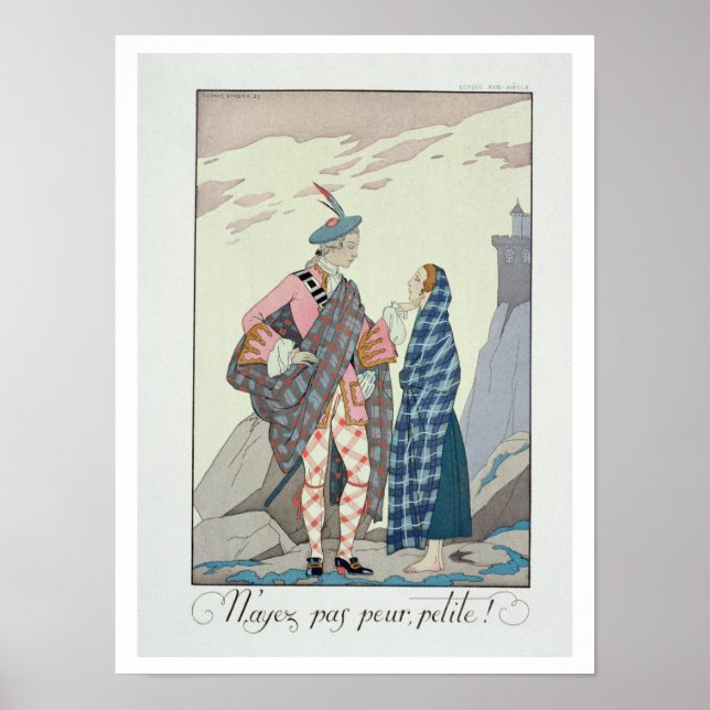 Affiches N'aie pas peur, petit ! 1922 (impression pochoir) (Devant)