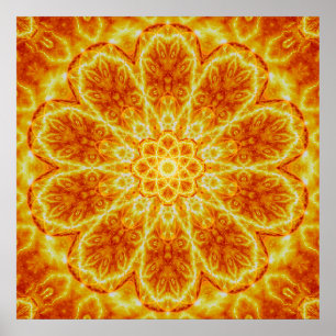 Affiches Naissance d'un Mandala Soleil
