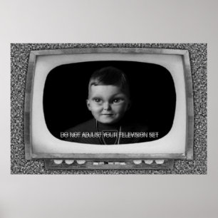 Affiches N'ajustez pas votre téléviseur