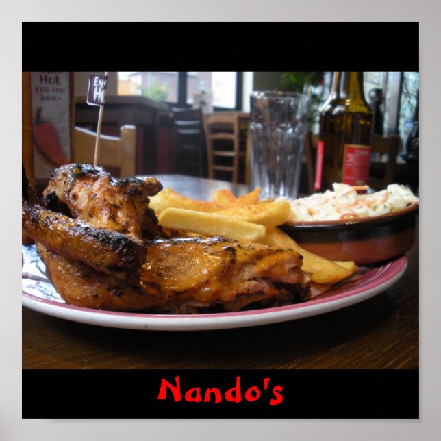 Affiches Nando, Nando's (Devant)