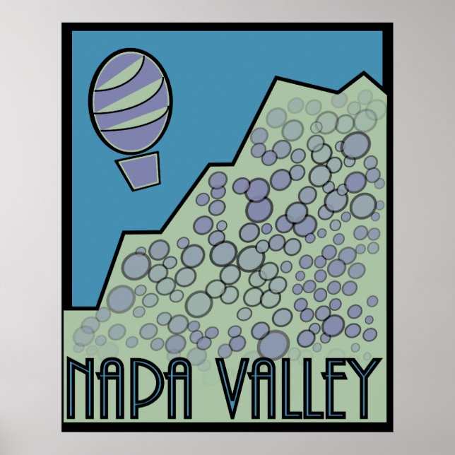 Affiches Napa Valley (Devant)
