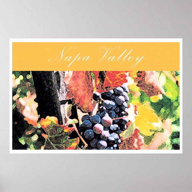 Affiches Napa Valley (Devant)