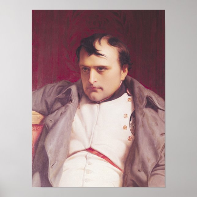 Affiches Napoleon  after his Abdication (Devant)
