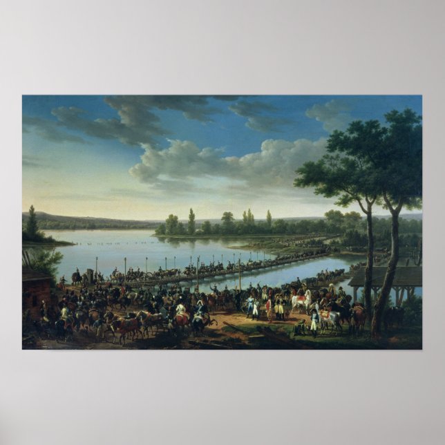 Affiches Napoléon avant la bataille de Wagram (Devant)