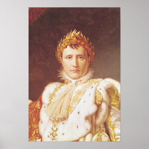 Affiches Napoléon I Dans Coronation Robes, Vers 1804 | Zazzle.fr