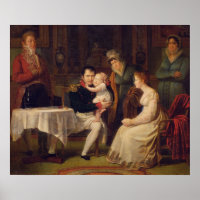 Napoléon I Marie Louise et le roi de Rome