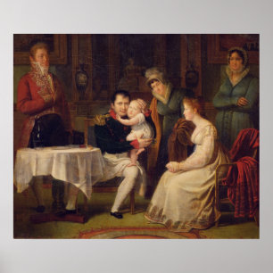 Affiches Napoléon I Marie Louise et le roi de Rome