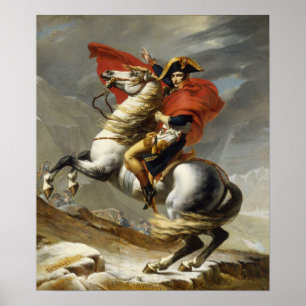 Affiches Napoléon Traversant Les Alpes