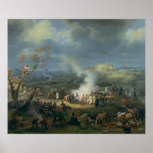 Affiches Napoléon visite un Bivouac (Devant)