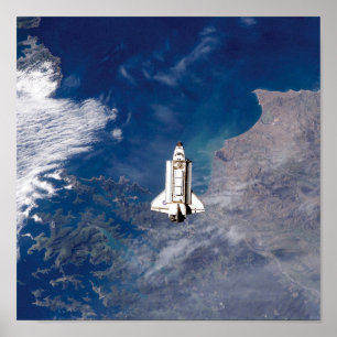 Affiches NASA Space Shuttle Endeavour STS-113 Earth Orbit