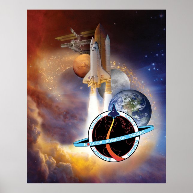 Affiches NASA STS-114 Shuttle Mission Roster - 2005 (Devant)