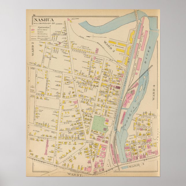 Affiches Nashua, Ward 25 (Devant)
