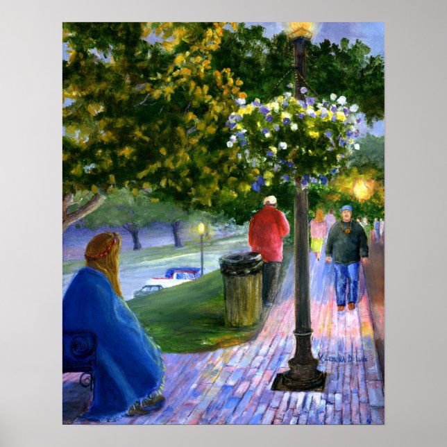 Affiches Natchitoches, Louisiane à la Mardi Gras Parade (Devant)