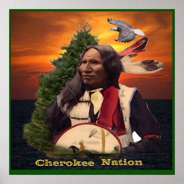 Affiches Nation Cherokee (Devant)