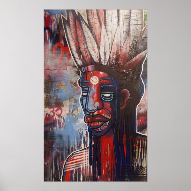 Affiches 'Native', de Ryan Gardell (Devant)