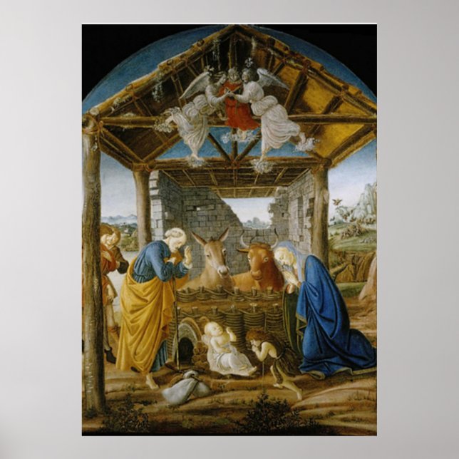Affiches Nativité Botticelli (Devant)