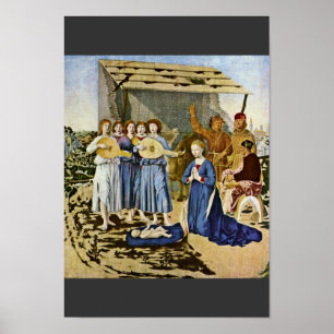 Affiches Nativity By Piero Della Francesca (Best Quality)
