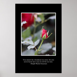 Affiches N'attendez pas trop longtemps pour faire bonté