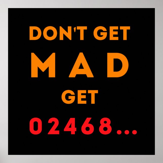 Affiches N'attrape pas Mad, fais-le même (Devant)