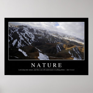 Affiches Nature : Citation inspirée