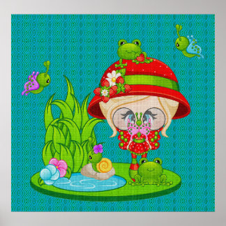Affiches Nature Lover Frog Faune