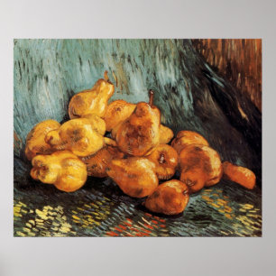 Affiches Nature morte aux poires de coing de Vincent van Go