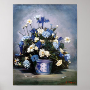 Affiches Nature morte de fleurs/Still life of flowers
