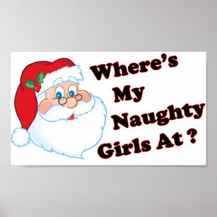 Affiches Naughty Père Noël Full