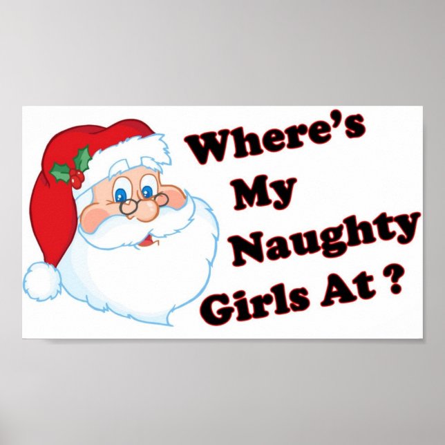 Affiches Naughty Père Noël Full (Devant)