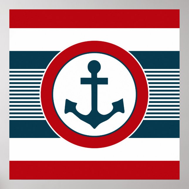 Affiches Nautical design (Devant)