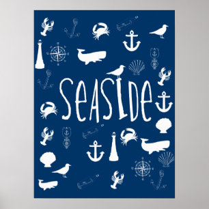 Affiches Nautical Seaside