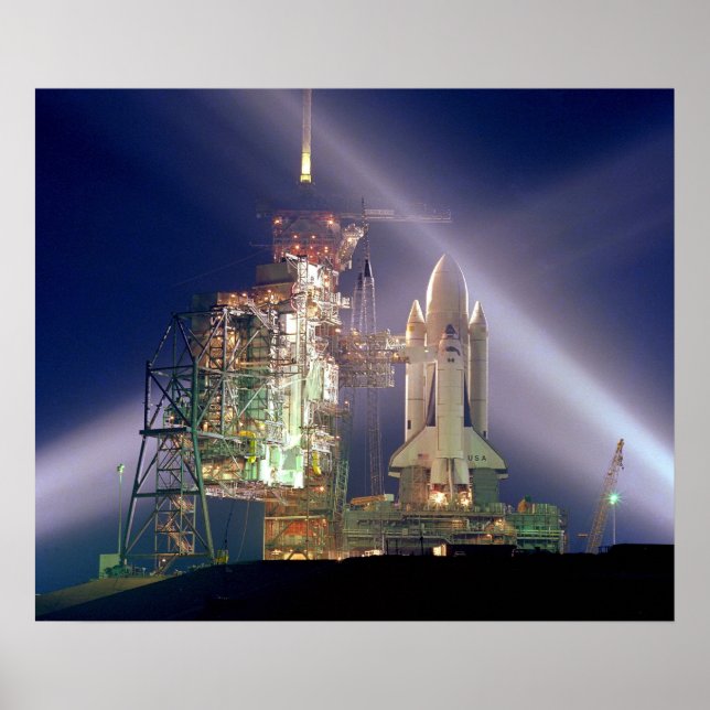 Affiches Navette spatiale Columbia (STS-1) (Devant)