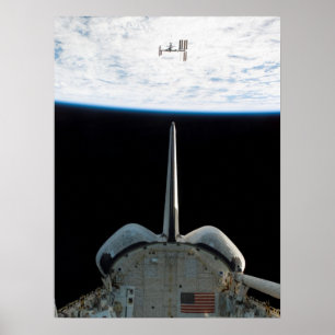 Affiches Navette spatiale Endeavor & ISS