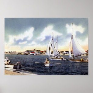 Affiches Navigation de Wilmington la Caroline du Nord