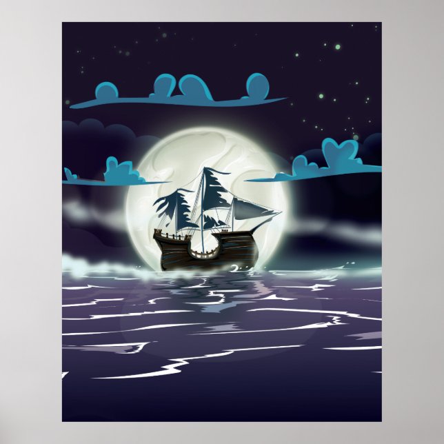 Affiches Navire fantôme (Devant)