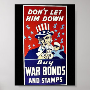 Affiches Ne le laissez pas vers le bas, n'achetez pas les