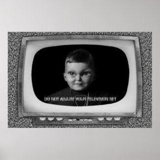 Affiches Ne Pas Ajuster Votre Téléviseur
