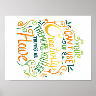 Affiches Ne peut pas épuiser la créativité