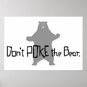 Affiches Ne pique pas l'OURS