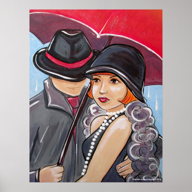 Affiches Ne pleurez pas sur ma parade - Flapper des années  (Devant)